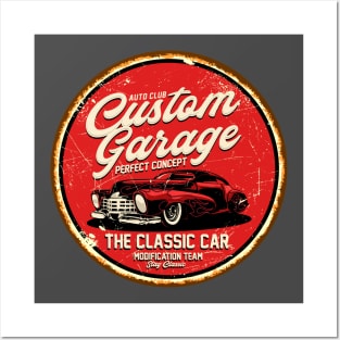 Custom Garage Posters and Art